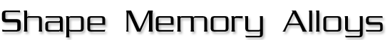 Shape Memory Alloys